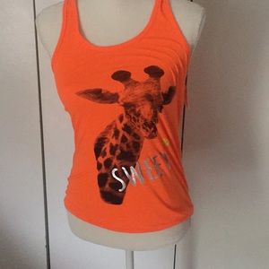 Orange Tank Top
